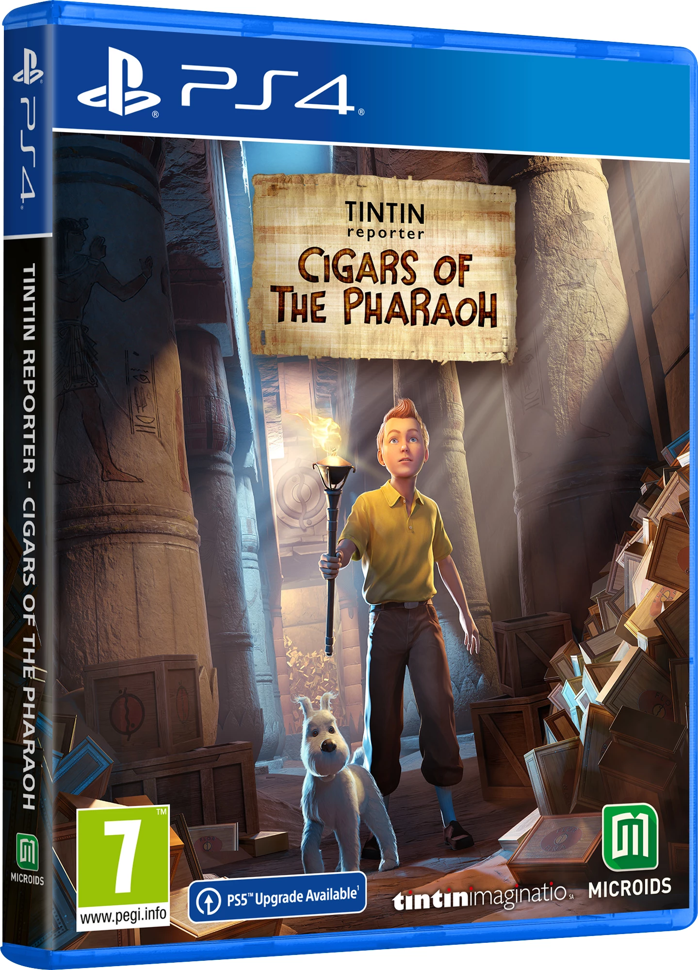 Lojë për PlayStation 4 Microids Tintin Reporter: Cigars Of The Pharaoh, PEGI 7