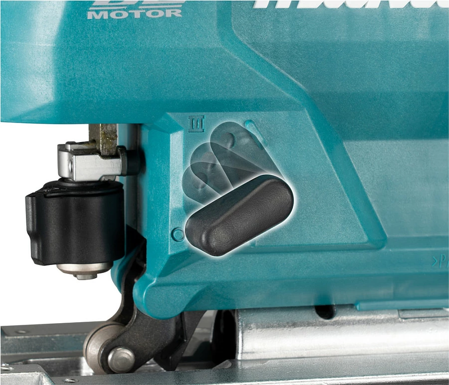 Sharrë xhigso pa kabllo Makita DJV184Z, 18V, lëvizje pendulare, pa bateri/karikues, kaltër/zezë