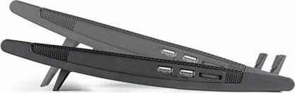 Pllakë ftohëse për laptop Deepcool Wind Pal FS për deri 17", 2x140mm, 2x USB 2.0, e zezë