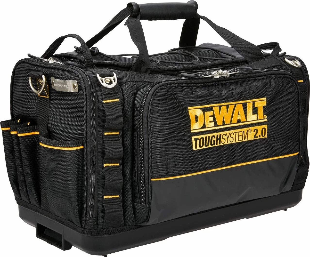 Çantë veglash Dewalt Toughsystem 2.0 DWST83522-1, mbi 50 xhepa, kapacitet 53 kg, 530x250x325 mm, zi/verdhe
