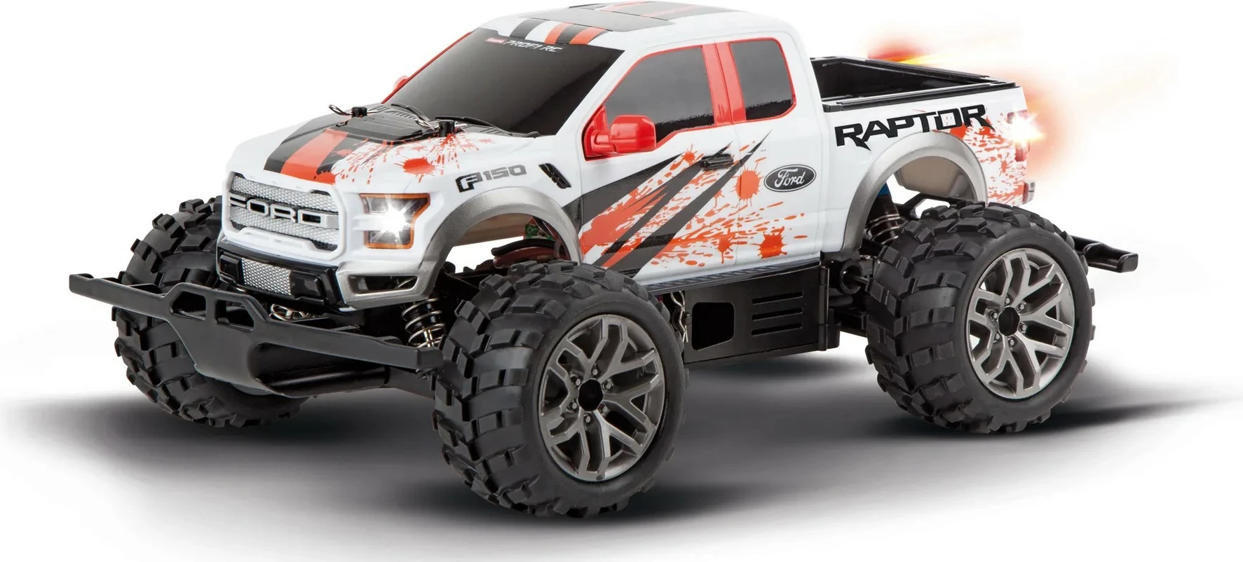 Makina me telekomandë Carrera Ford F-150 Raptor, 2.4GHz, e bardhë