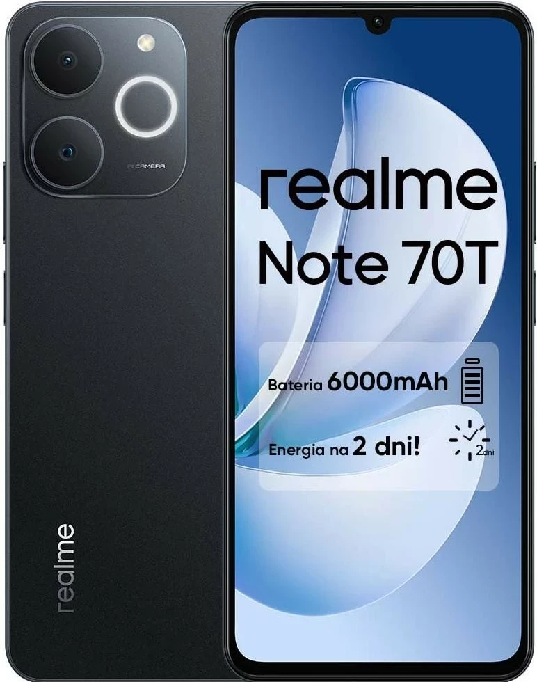 Celular Realme Note 70T, 4GB/128GB, i zi