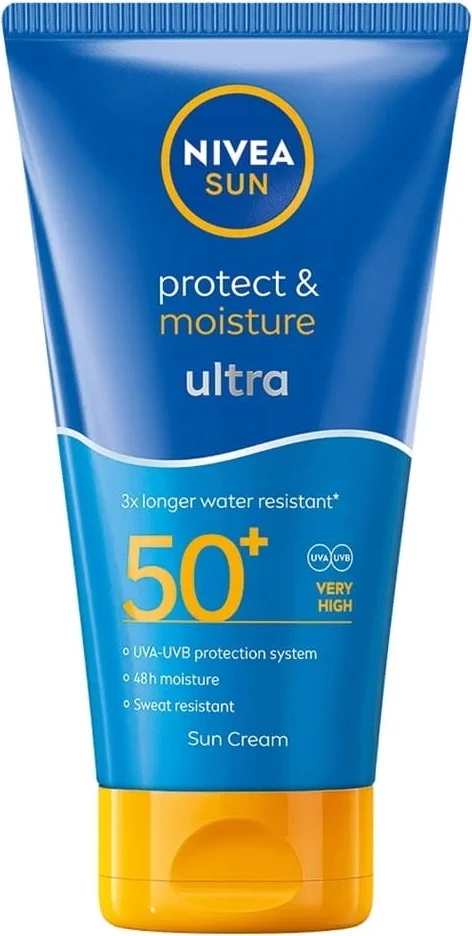 Krem për diell Nivea Sun Protect & Moisture Ultra Moisturizing SPF50+, 150ml