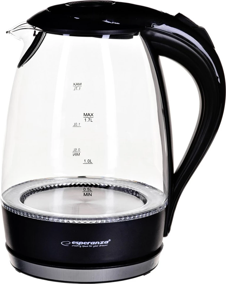 Vluese uji Esperanza EKK011K, 2200W, 1.7L, transparente 