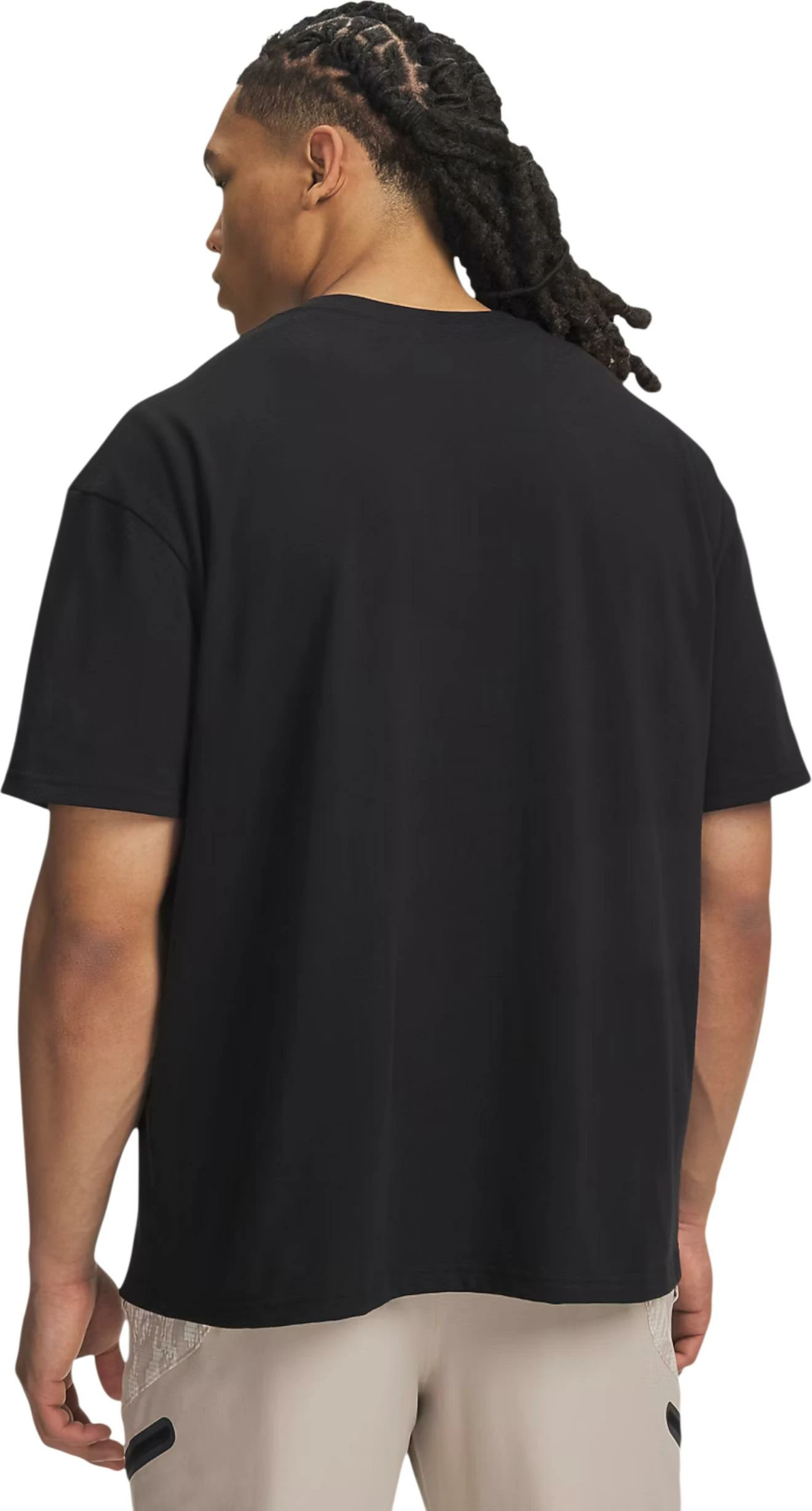 Maicë për meshkuj Under Armour UA M HWT Metal Logo SS 77-6013618, e zezë [Madhësia: XL]