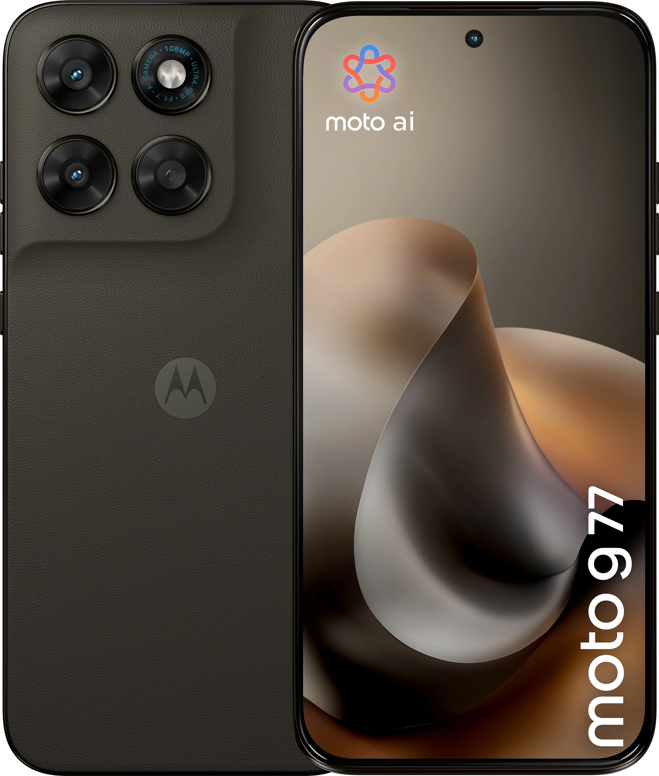 Celular Motorola moto g77, 8GB RAM, 256GB, 108MP, 6.8" Extreme AMOLED, 5G, PANTONE Black Olive