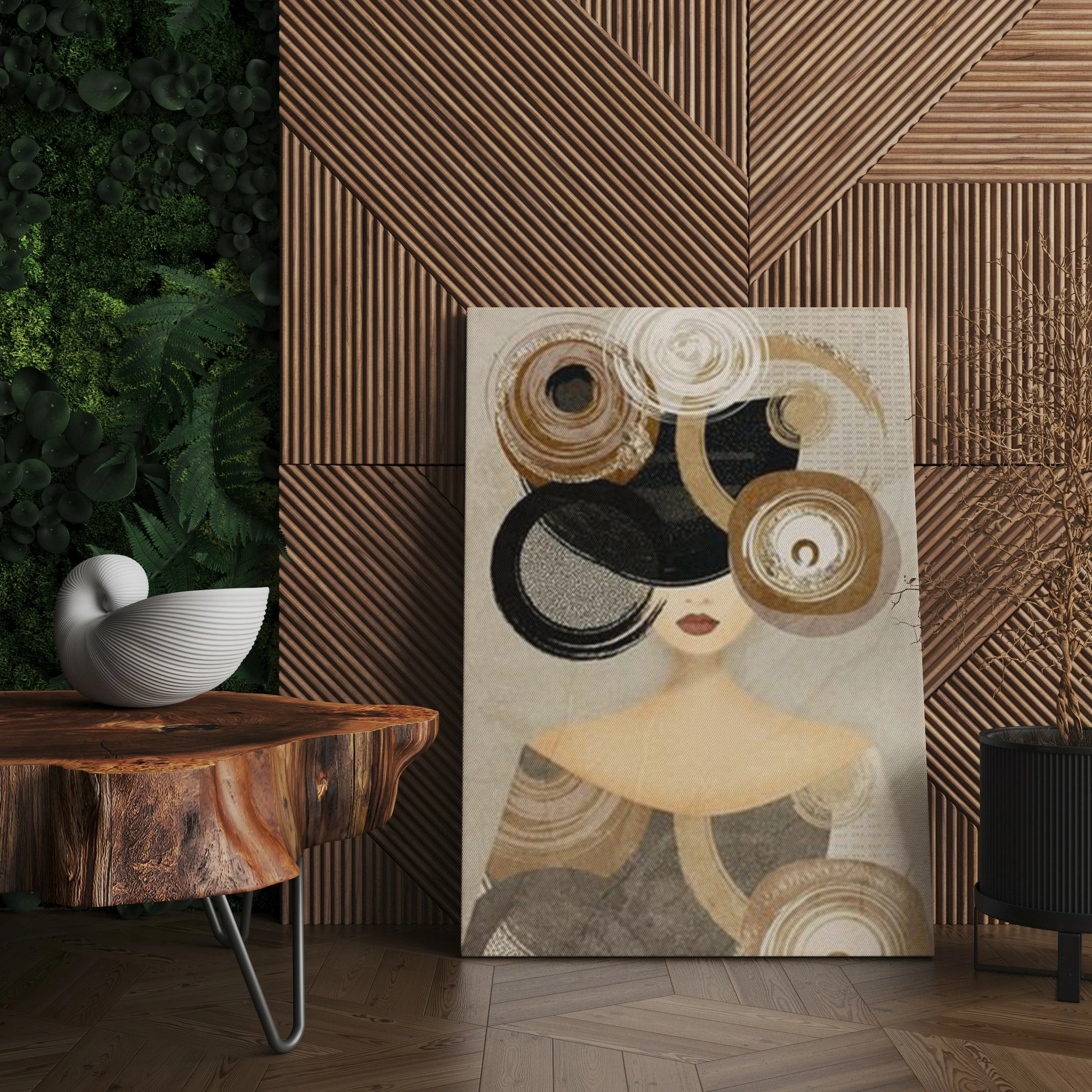 Pikturë dekorative në kanavacë, shumëngjyrëshe, Wallity, ASR_CNV25-45, 50x70cm
