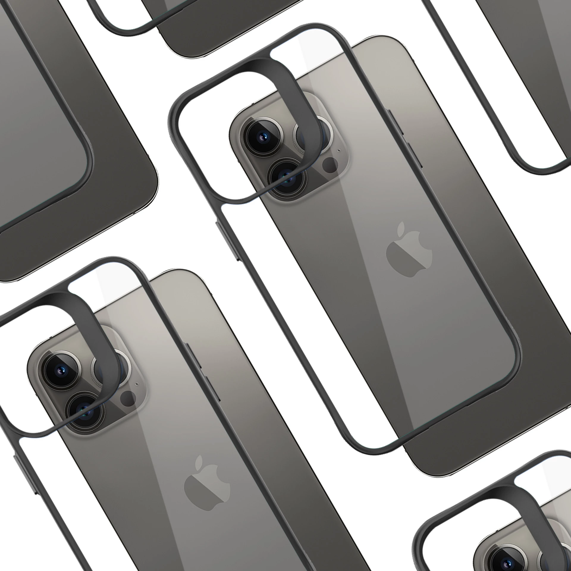 Mbështjellës 3mk Protection Comfort Set 4in1 për iPhone 15 Pro Max, Set me xham mbrojtës dhe mbrojtje lente