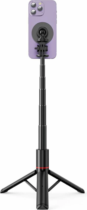 Selfie stick me tripod Tech-Protect L06S, Bluetooth, MagSafe, 82cm, i zi