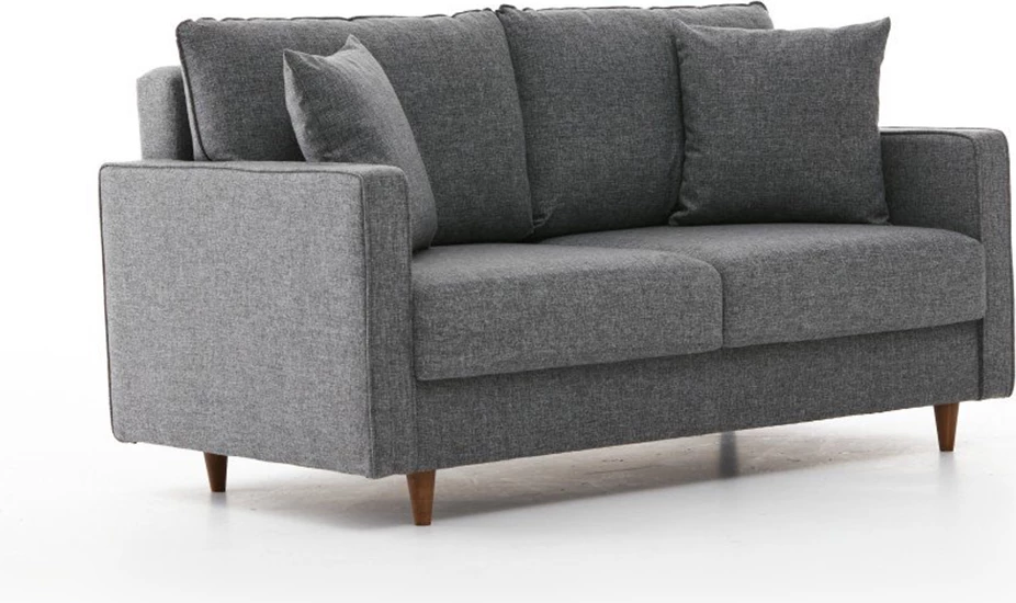 Divan dy ulës, ngjyrë gri, Eva, Atelier del Sofa