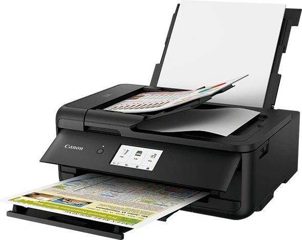 Printer multifunksional Canon PIXMA TS9550a, ngjyrë, A3, Wi-Fi, LCD, i zi