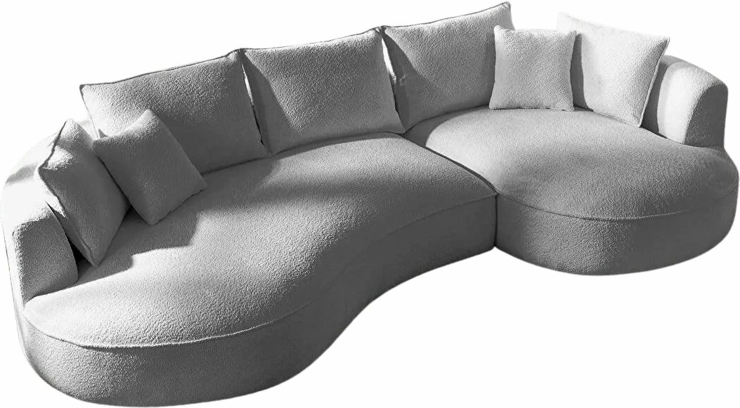 Këndare Venedik, ngjyrë gri, Atelier del Sofa, anë e djathtë
