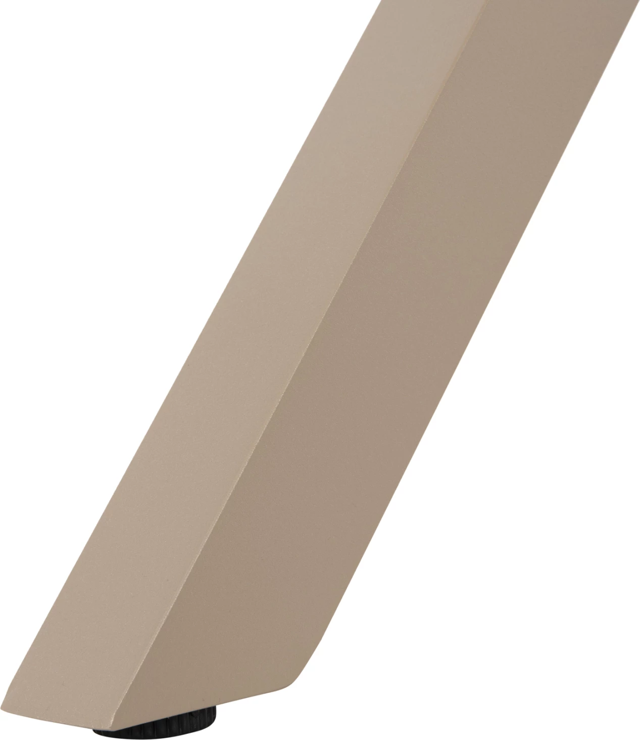 Tavolinë drejtkëndore alumini TAWNEE FH6037.04 ngjyrë shampanjë-polivud ngjyrë druri natyral 150x89,5x73H