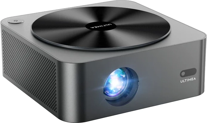 Projektor Ultimea Apollo P40 1080p, 700 ANSI lm, Wi-Fi 6, Bluetooth 5.0, 150\", gri, set me telekomandë