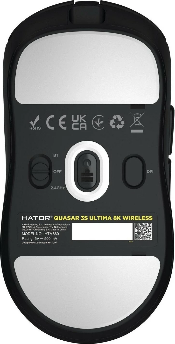 Maus Hator Quasar 3S Ultima 8K Wireless, i zi