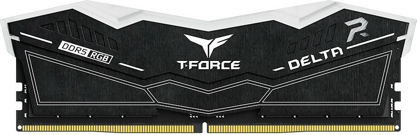 RAM Memorje Team Group T-Force Delta RGB DDR5 32GB (2x16GB) 6400MHz CL32, e zezë