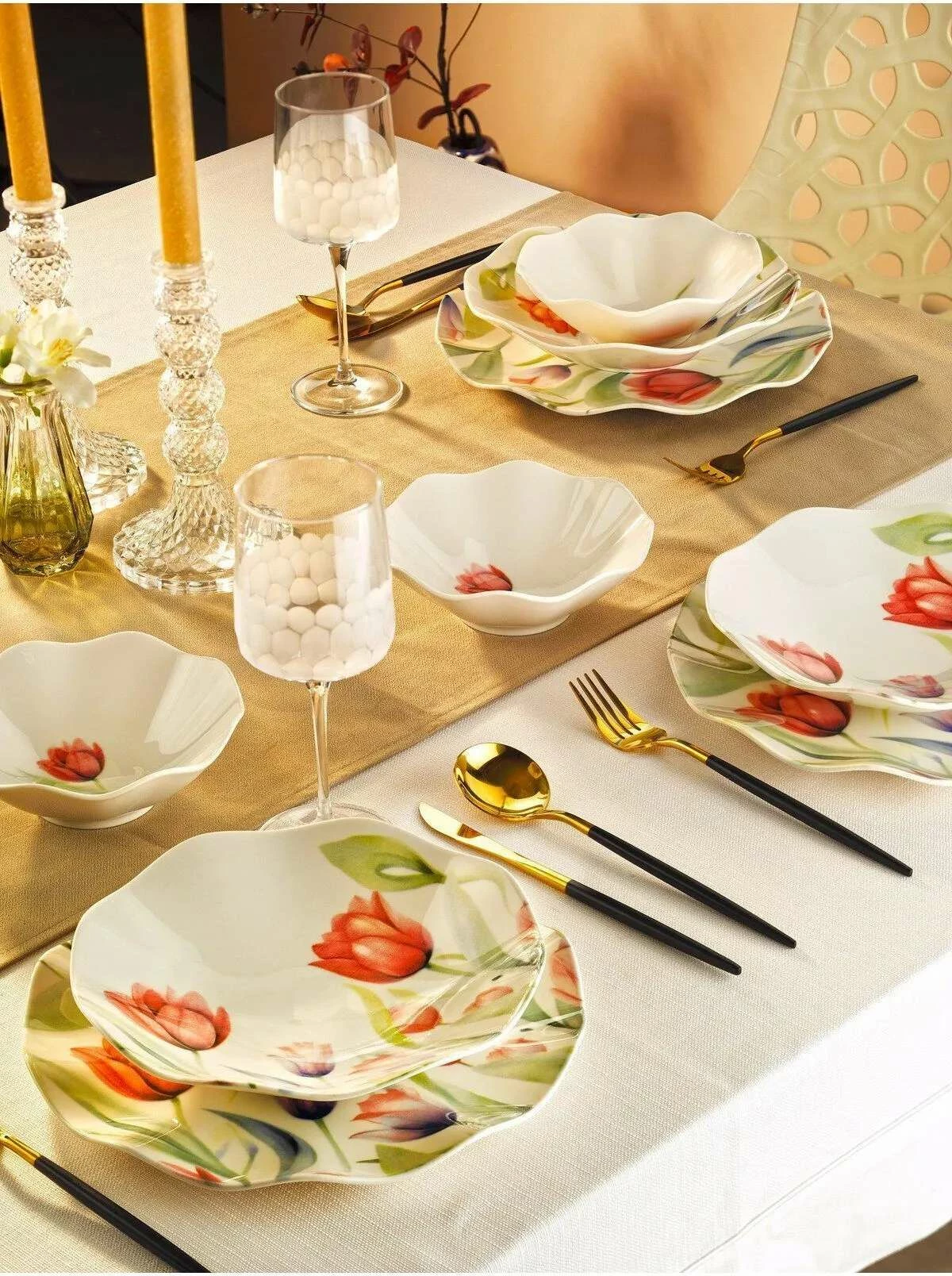 Set për drekë (18 copë), Hermia Concept, MCH10394