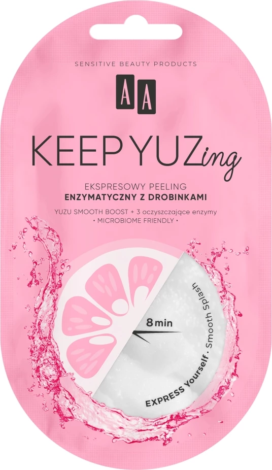 Peeling për fytyrë AA Keep Yuzing Express Enzymatic Peeling me granula për femra 7ml