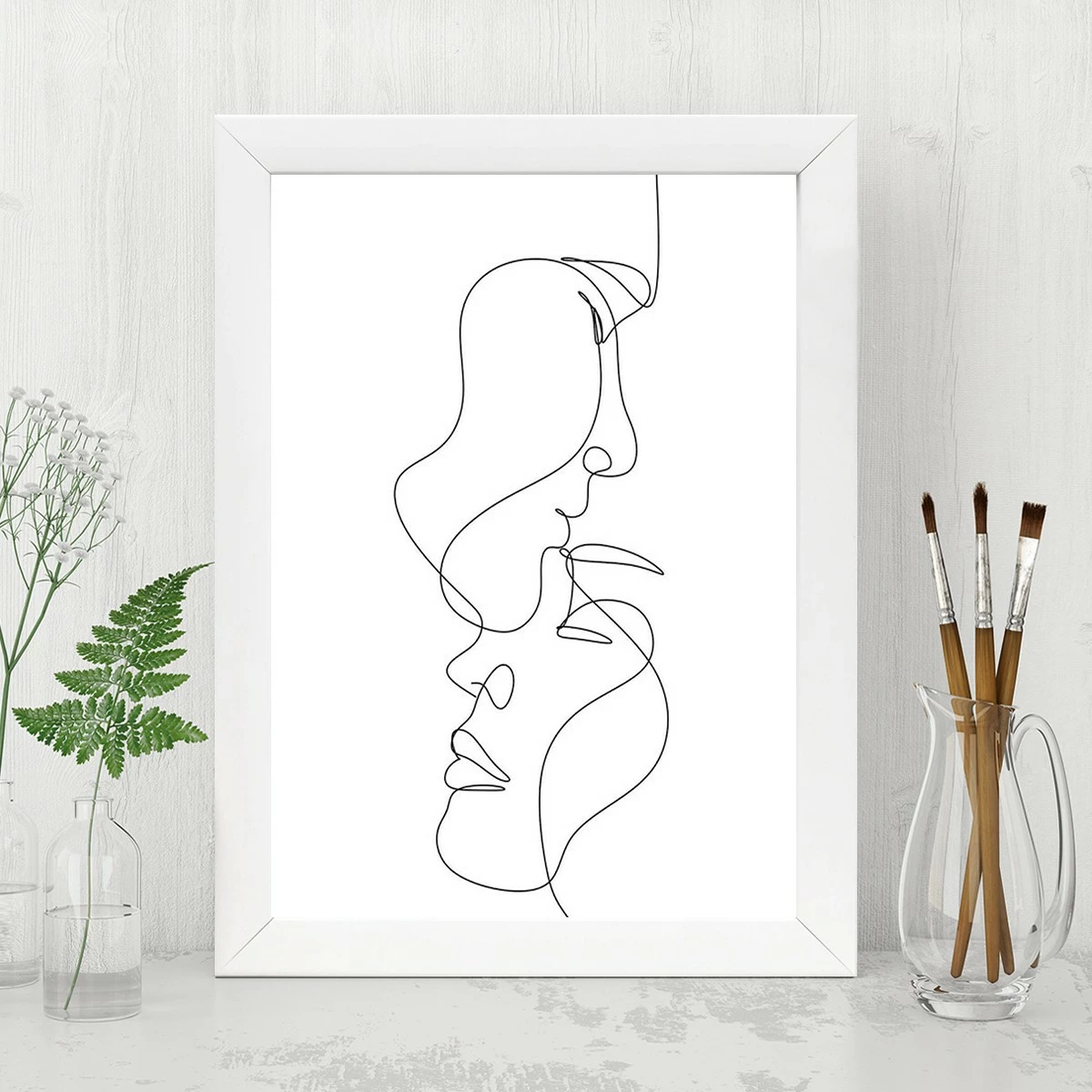 Pikturë dekorative me kornizë MDF, Wallity, BC99386070