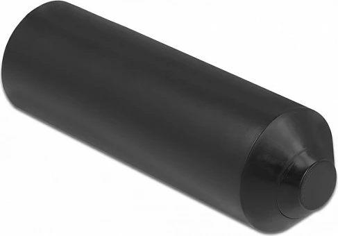 Kapak fundor për kabllo DeLOCK 19841, heat-shrink me ngjitës, 2 copë, i zi