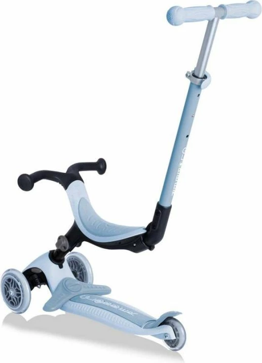 Trotinetë multifunksional Globber GO•UP Foldable Plus Ecologic për fëmijë, pastel