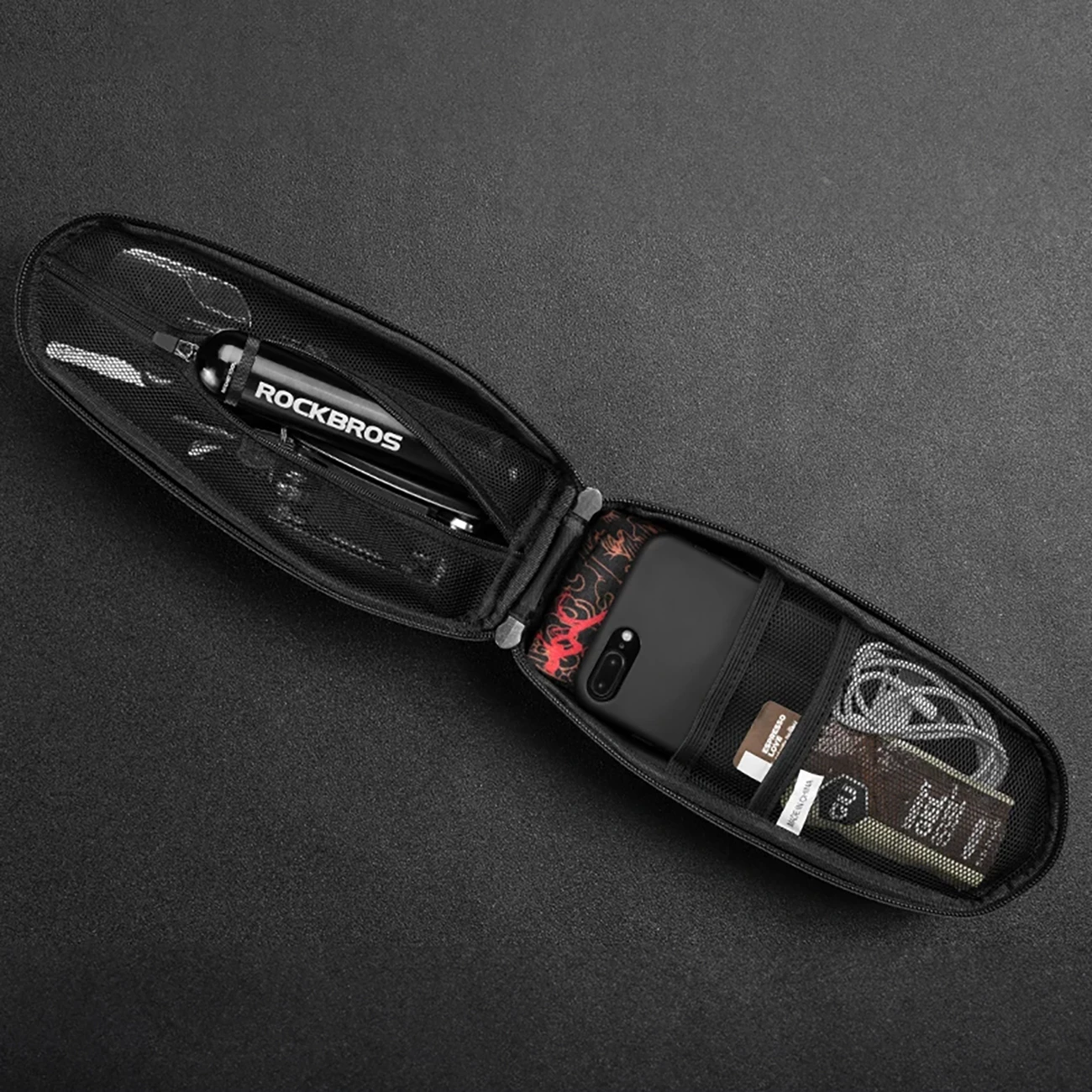 Çantë biçiklete Rockbros B62-1, 3L, e zezë