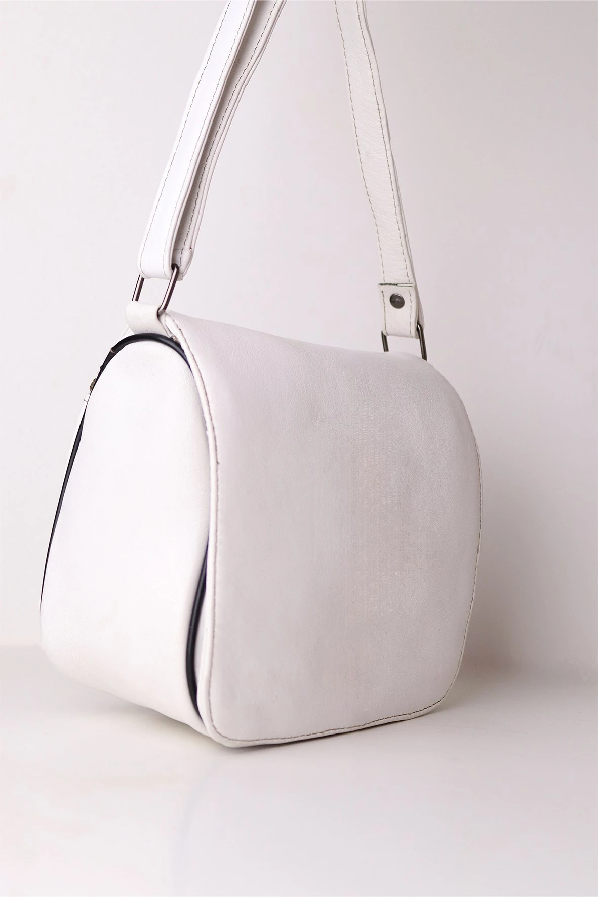 Çantë krahu Zoozie Bags, e bardhë, HDBOCF0001