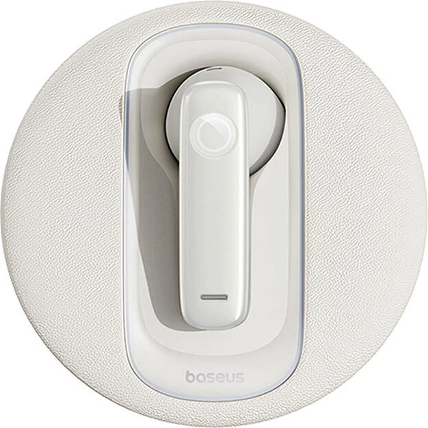 Kufje wireless Baseus CM10, Bluetooth 5.3, me karikim diellor, e bardhë