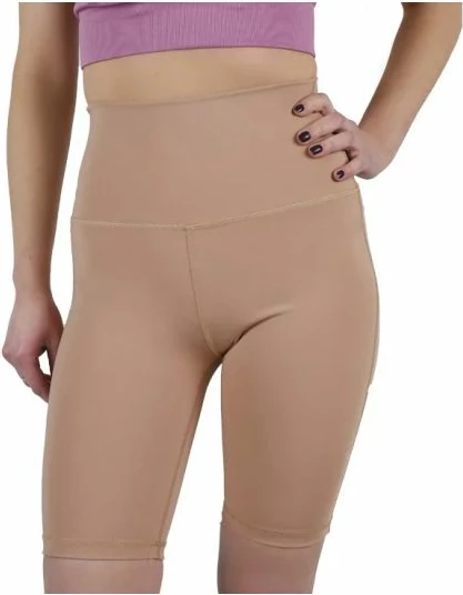 Shorce për femra GymHero, ngjyrë krem