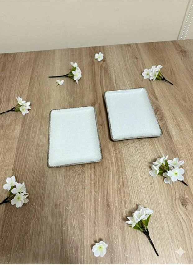 Set pjatash servirëse (2 copë), Hermia Concept, TAN18X13DUS2730P02