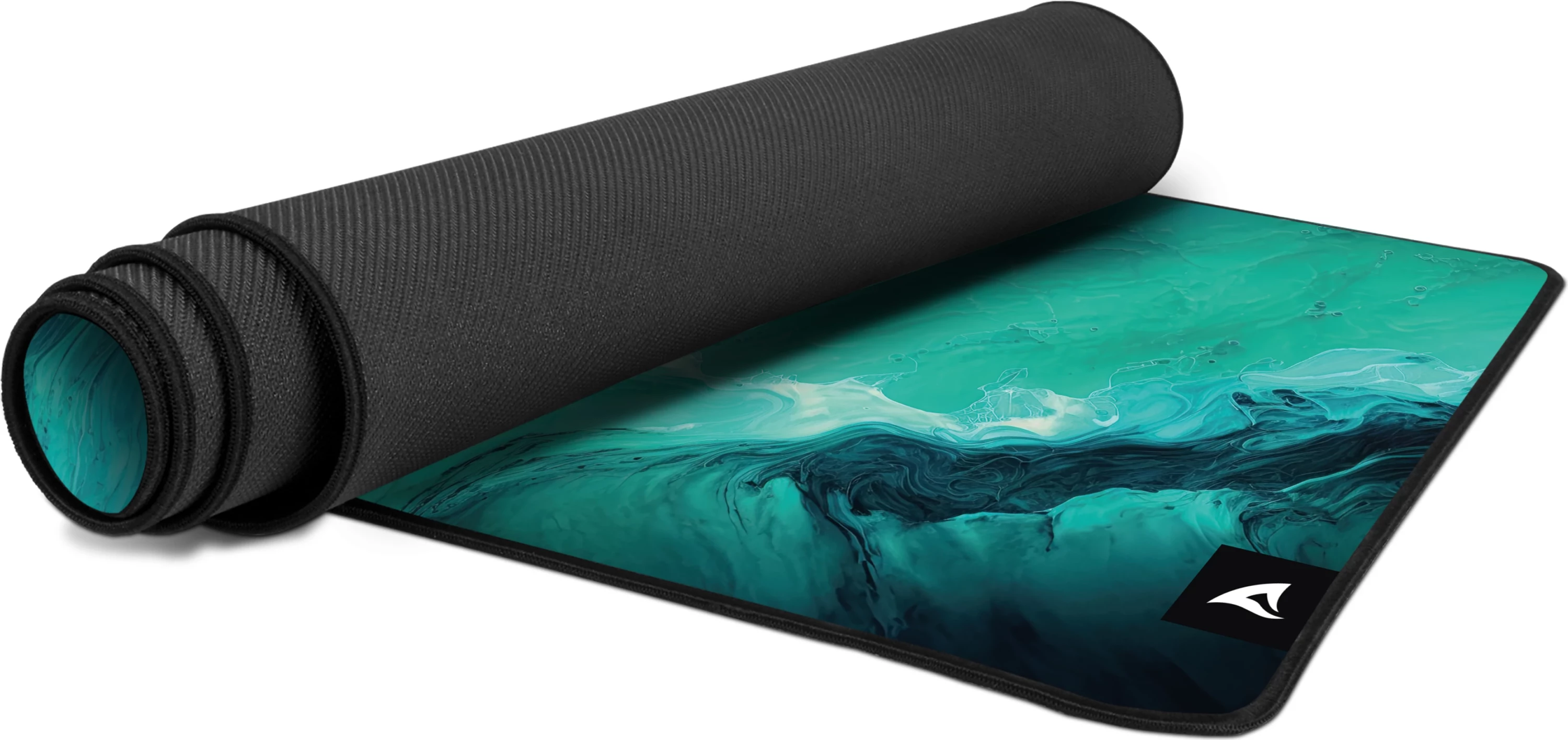 Kasë tastierë Sharkoon SKILLER SGK50 S3 Design Bundle D4, mauspad i madh, turkis/blu