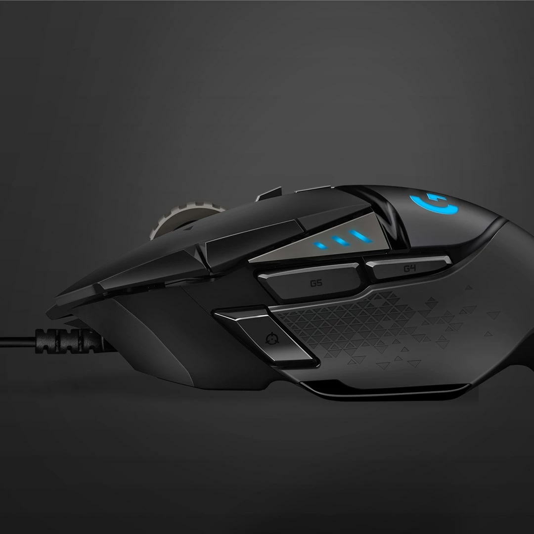 Maus Logitech G G502, USB Lloji-A, 25600 DPI