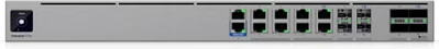 Router firewall Ubiquiti UniFi EF-Core, 4x QSFP28, 4x SFP28, 8x 10GbE, 2x GbE, gri