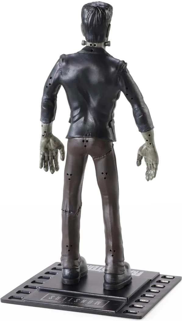 Figurinë NOBLE COLLECTION Bendyfig Universal Monsters Frankenstein 19 cm e përkulshme me stendë