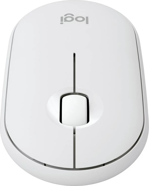 Maus Logitech 910-007013 wireless, ambidextrous, 4000 DPI, i bardhë