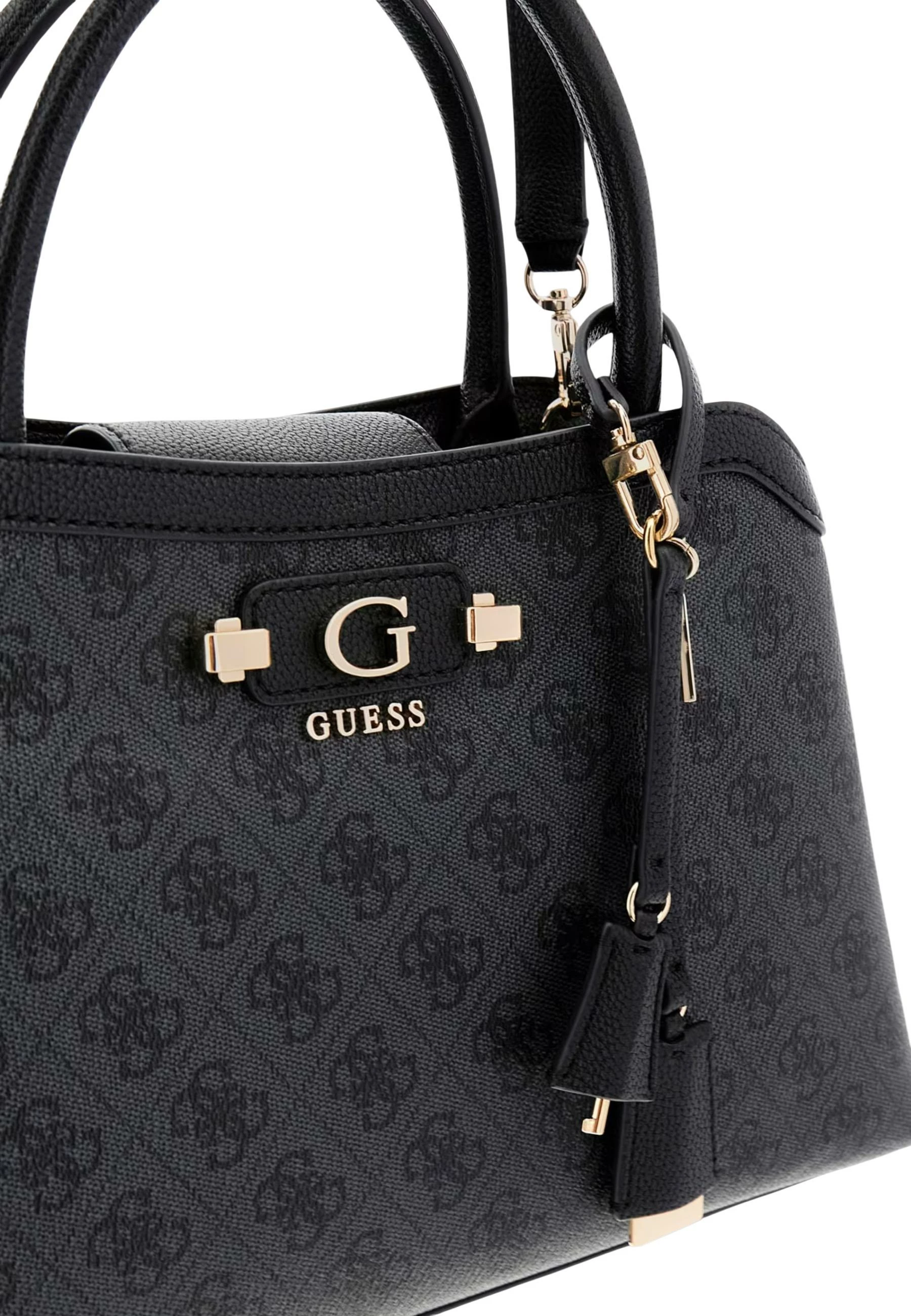 Çantë krahu për femra Guess Coleen Logo Small SA HWSG97 49060, antracit