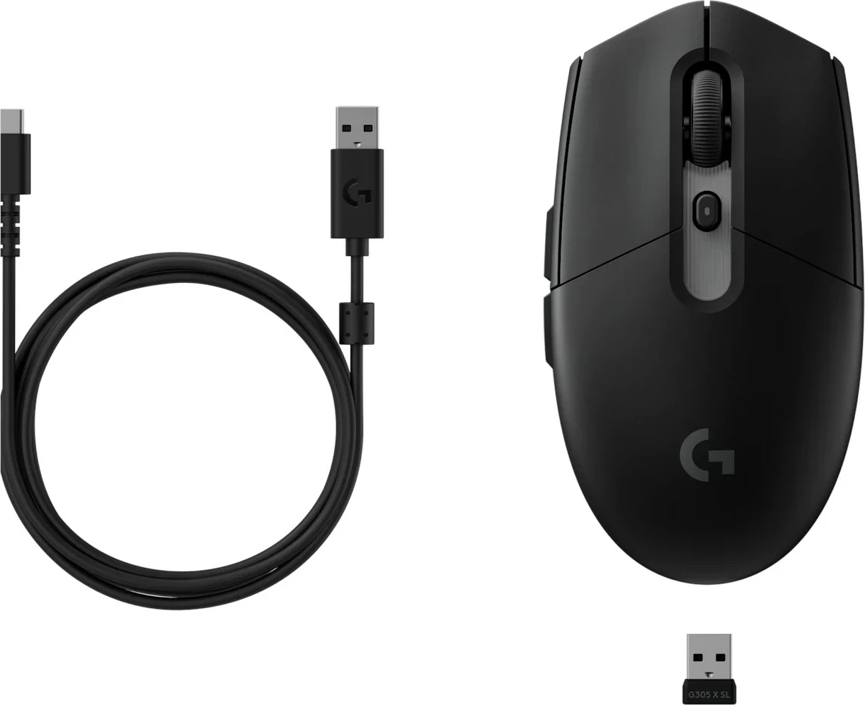 Maus Logitech G305 X Lightspeed, wireless, 44000 DPI, i zi