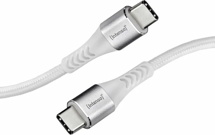 kabllo USB-C në USB-C Intenso C315C 1.5m 60W e bardhë