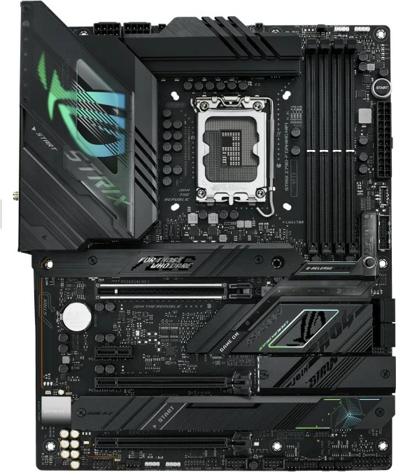 Pllakë amë ASUS ROG STRIX Z790-F GAMING WIFI, LGA 1700, DDR5-SDRAM, 192 GB