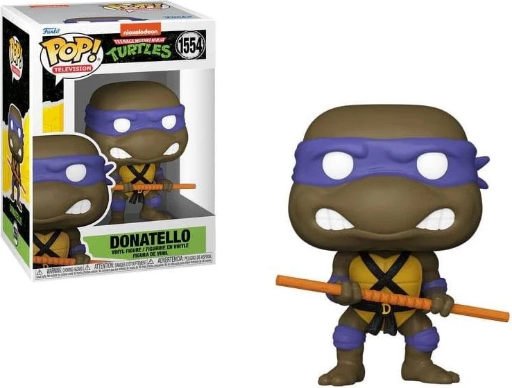Figurë koleksionuese Funko Pop! TV Teenage Mutant Ninja Turtles Donatello, vinil