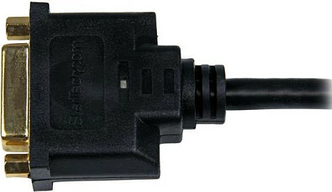 Adapter kabllo HDMI në DVI-D StarTech HDDVIMF8IN, 0.2 m, 1920x1200, e zezë