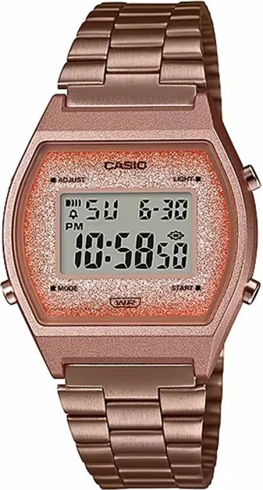 Orë dore Casio për femra, rozë