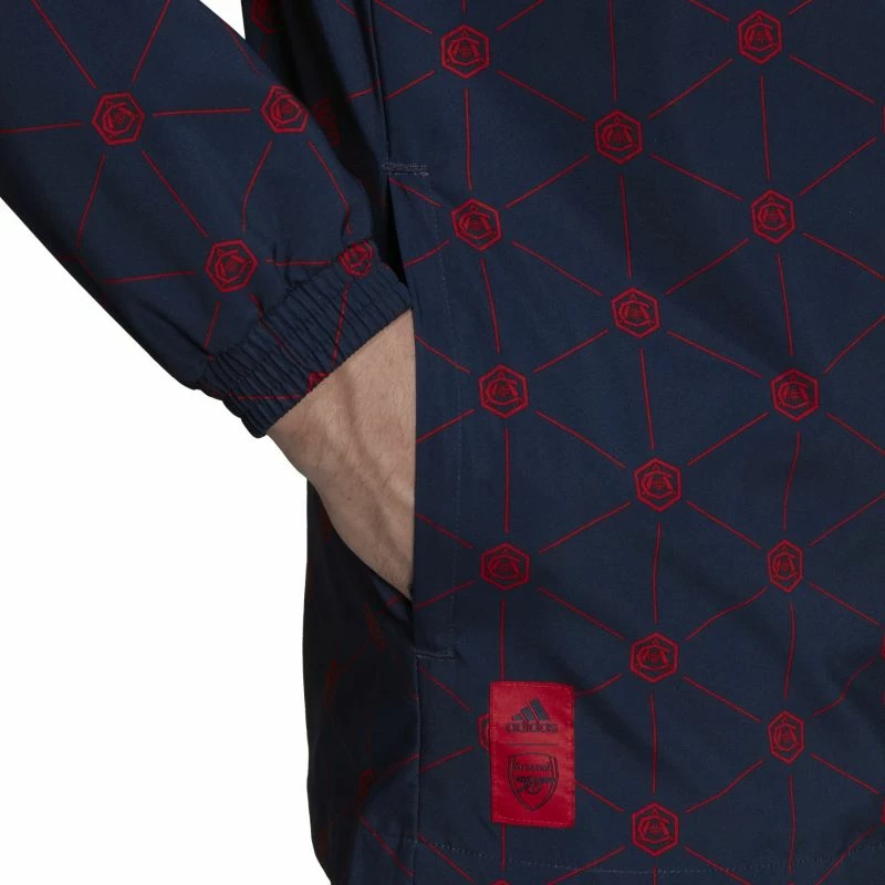 Jakne adidas për meshkuj, ngjyrë blu marine