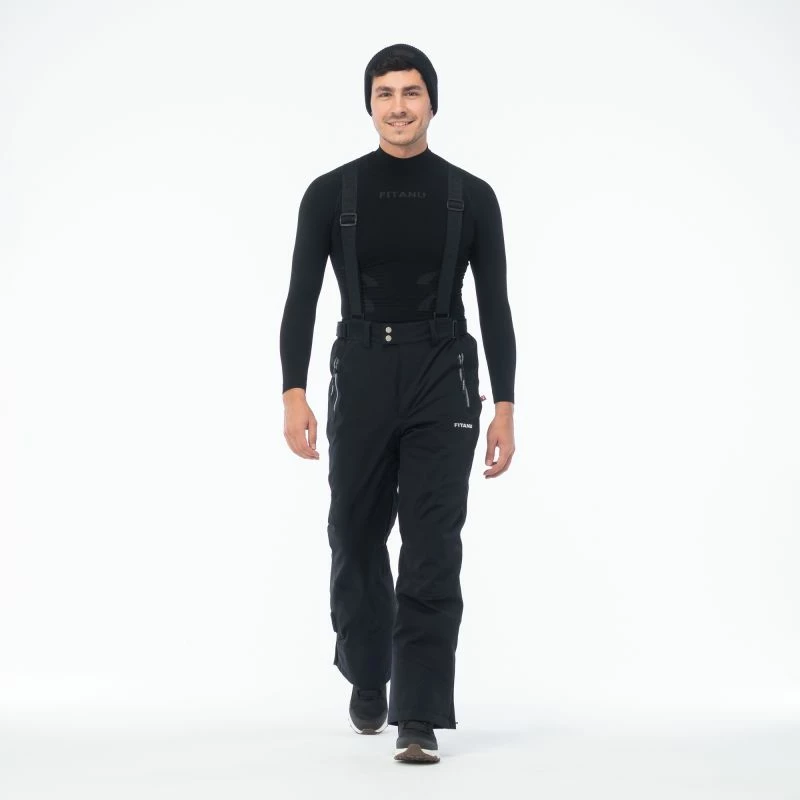 Pantallona ski për meshkuj Fitanu Maltino Primaloft, të zeza