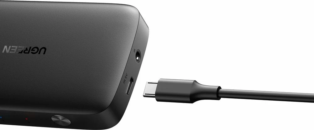 Switch HDMI Ugreen CM332 3x1 4K@30Hz me telekomandë, i zi
