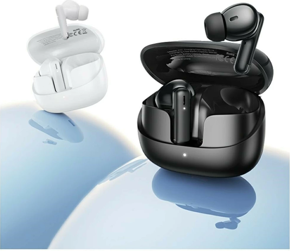 Kufje Bluetooth TWS USAMS IF27, ANC, Bluetooth 5.3, deri 20h me kuti, USB-C, ngjyrë e zezë