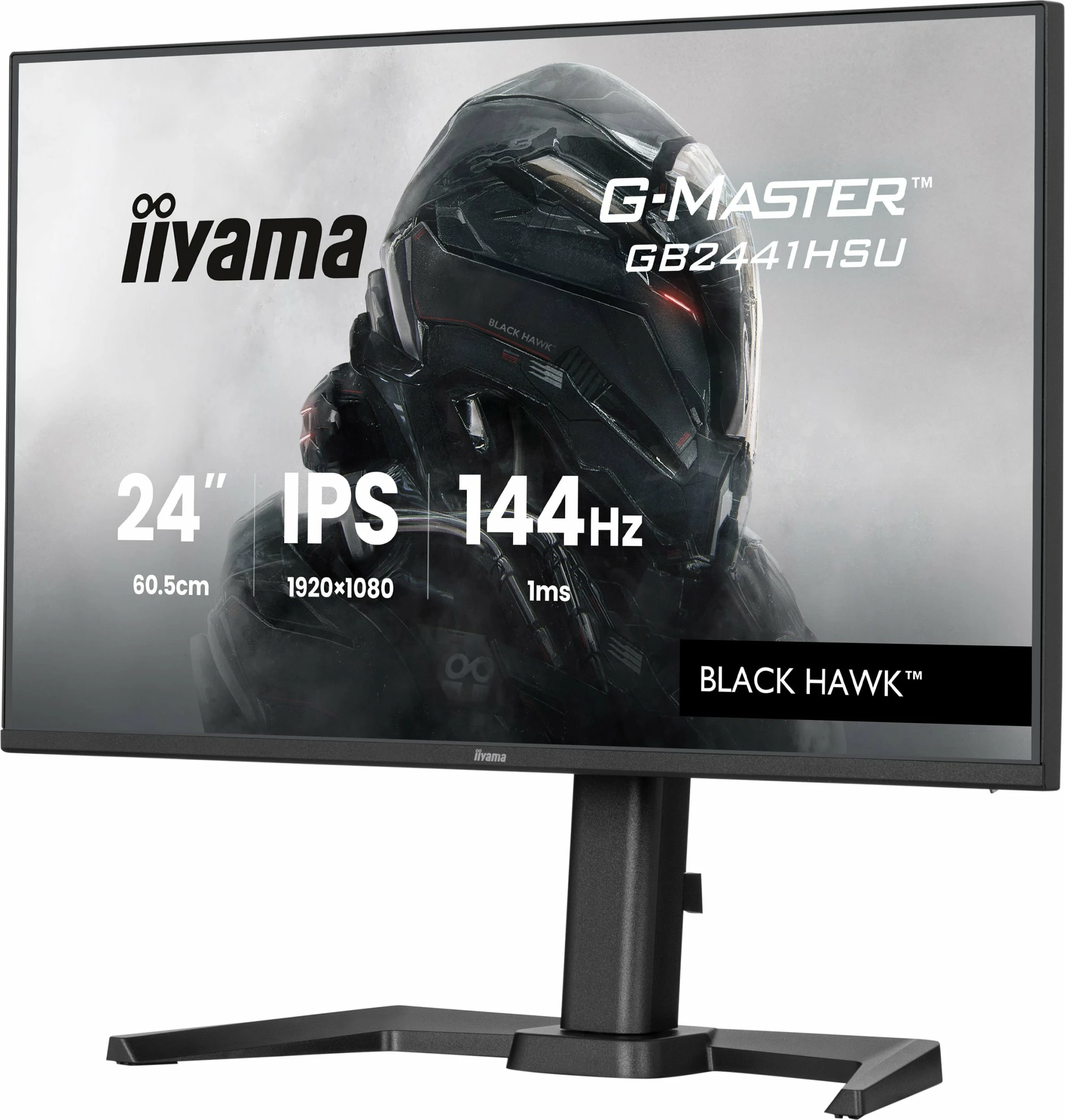 Monitor iiyama G-Master GB2441HSU-B1 23.8" Full HD IPS 144Hz 1ms FreeSync, i zi