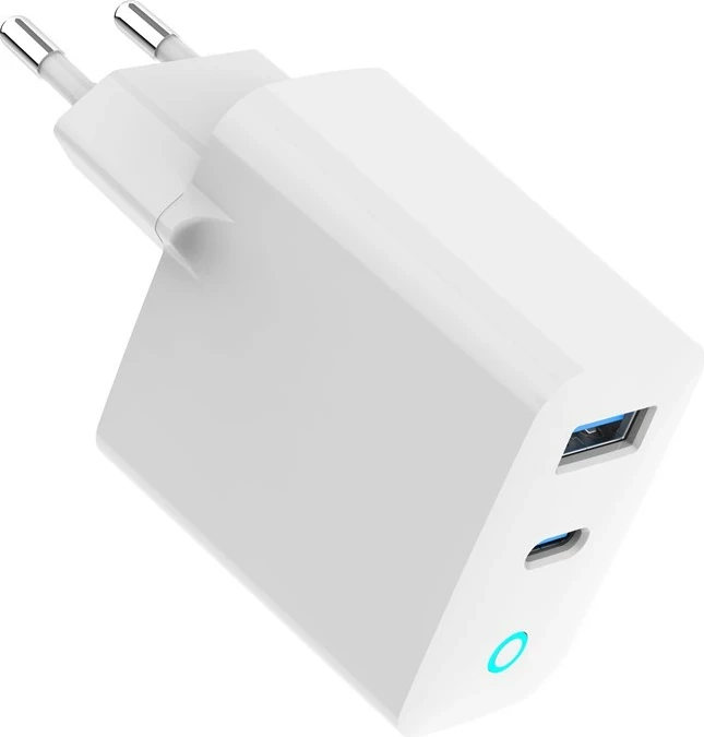 Karikues universal Gembird TA-UC-PDQC45L-W-01, Fast Charge 45W, i bardhë