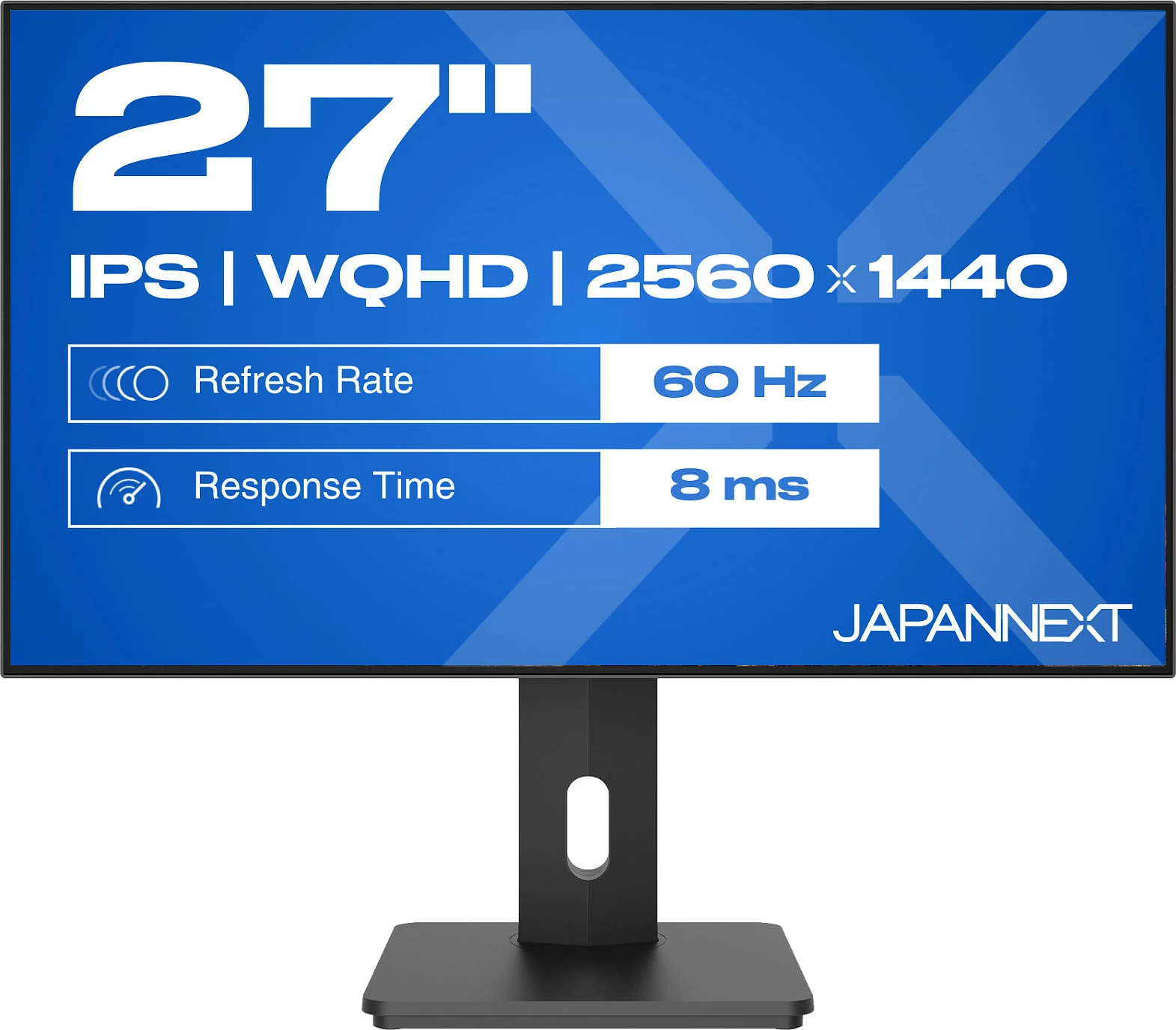 Monitor JAPANNEXT 27" WQHD IPS, 2560x1440, HDR10, FreeSync