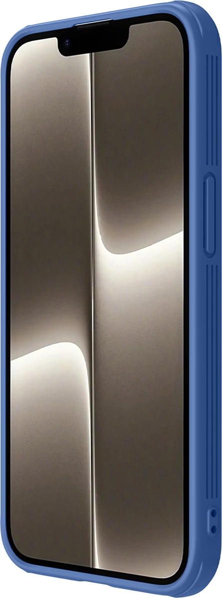 Mbështjellës Nillkin CamShield Pro për iPhone 16e, kaltër